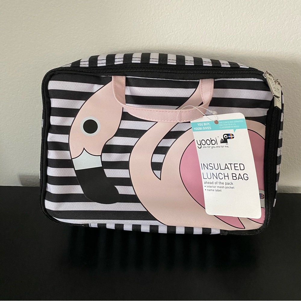 Yoobi Flamingo Lunchbag